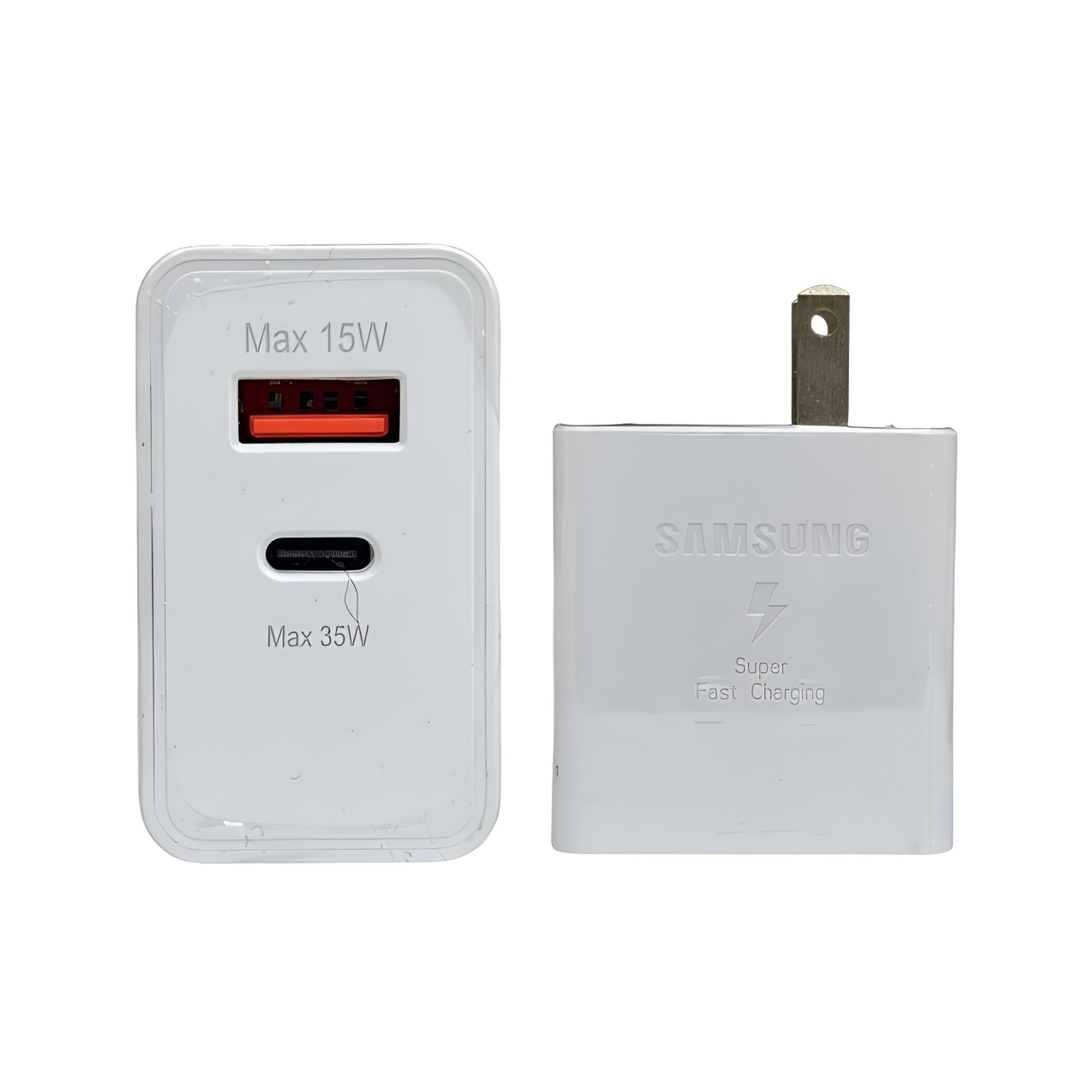 Cargador completo Samsung 2 puertos UBS y USB-C - Imagen 2