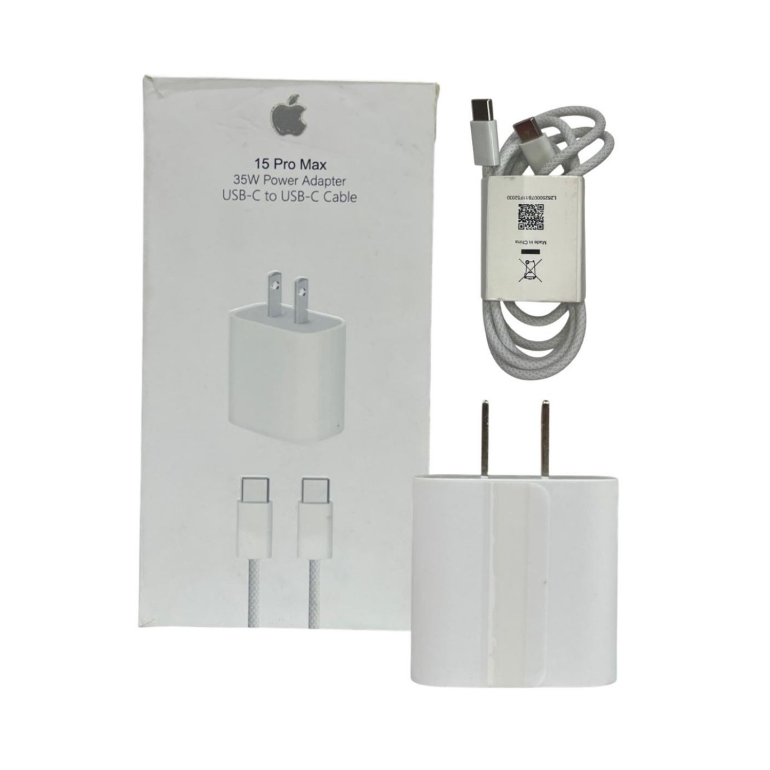 Cargador 35W Power Adapter con Cable USB-C a USB-C – Compatible con 15 Pro Max - Imagen 2