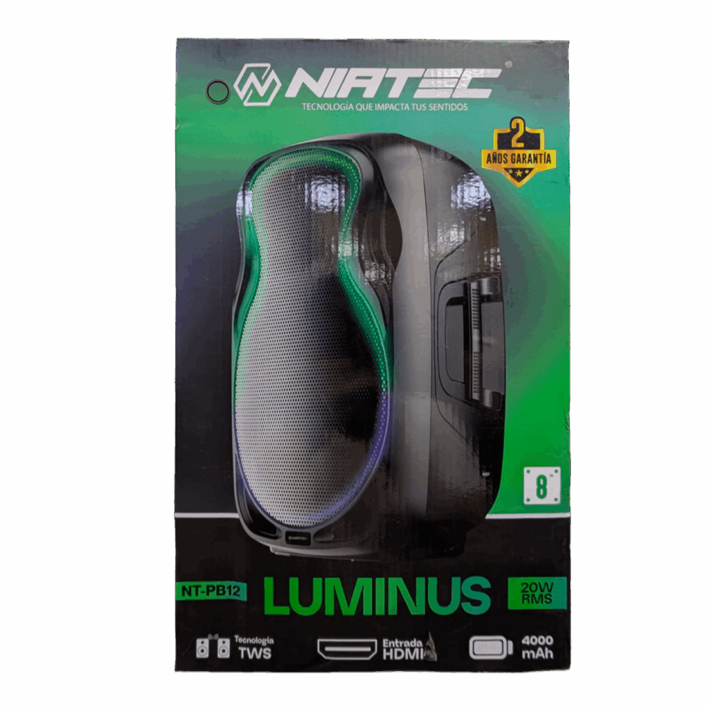 Bafles Niatec NT-PB12 8” 20W RMS