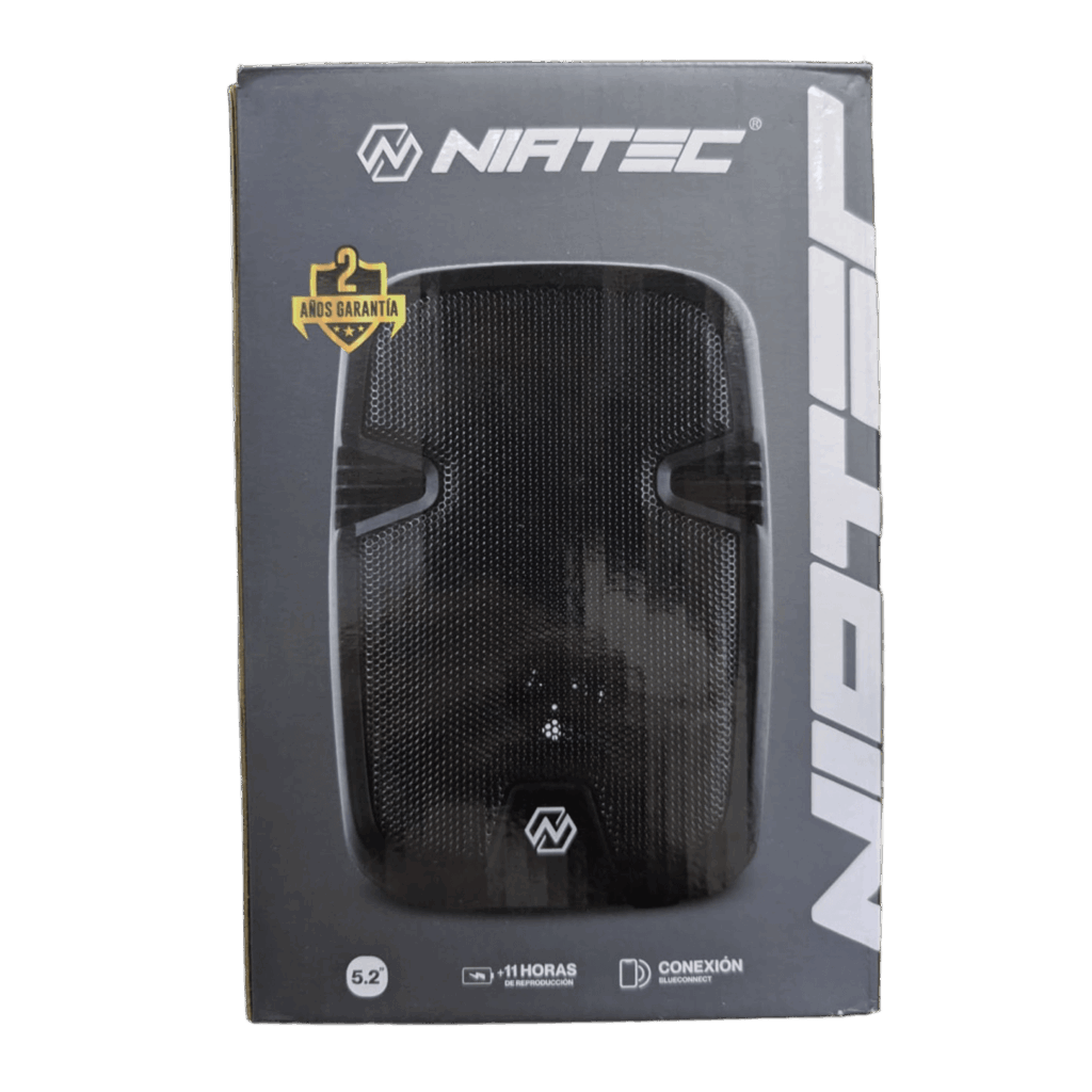 Bafles Niatec Atom Bluetooth 5.2