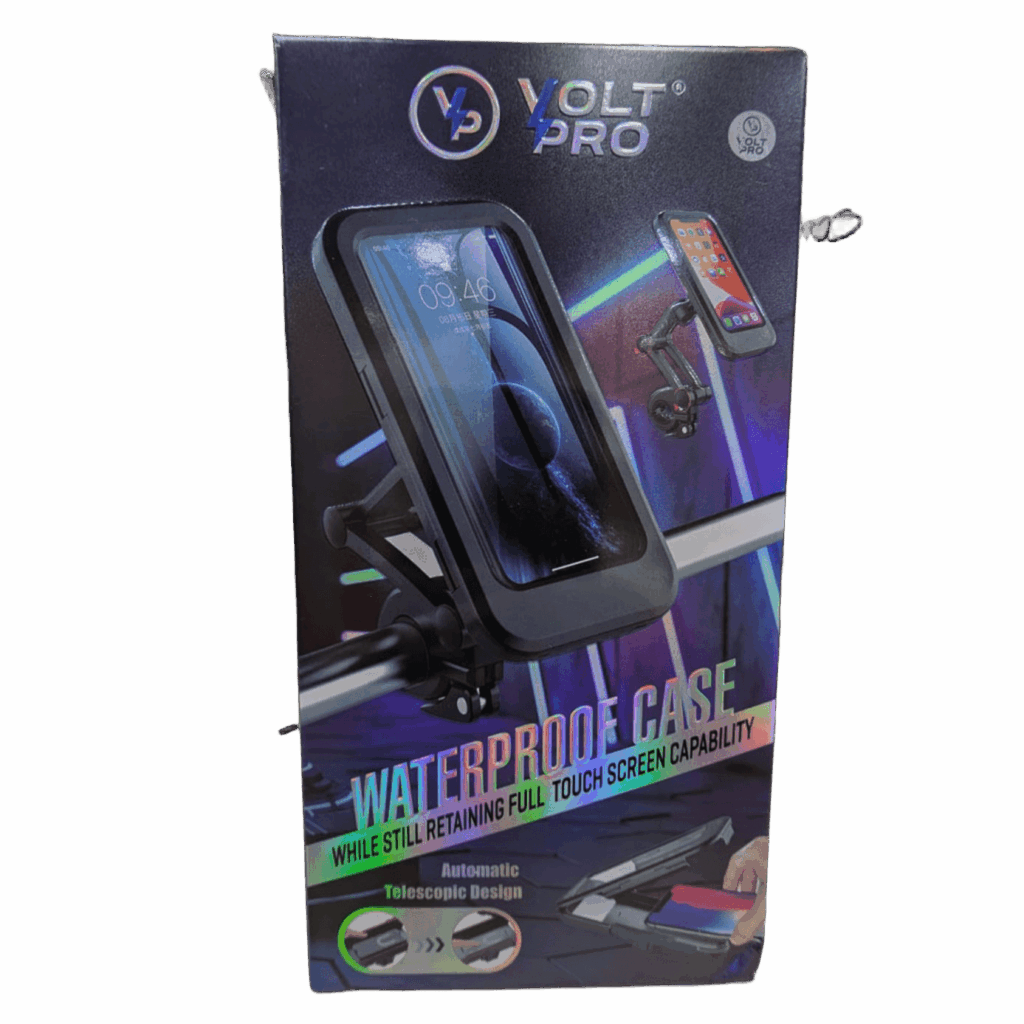 Waterproof Case Voltpro Soporte Impermeable Touch para Bicicleta
