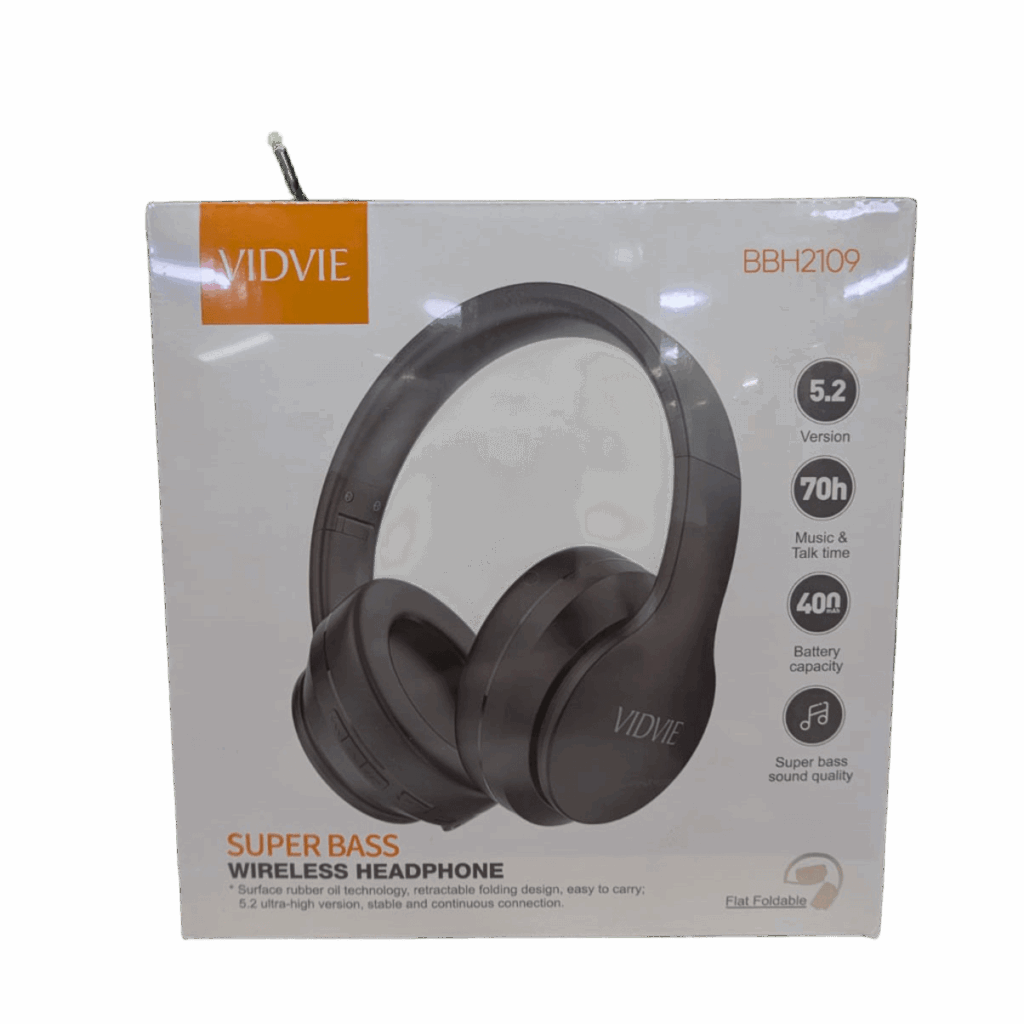 Audífonos Inalámbricos Vidvie BBH2109 Super Bass Bluetooth 5.2