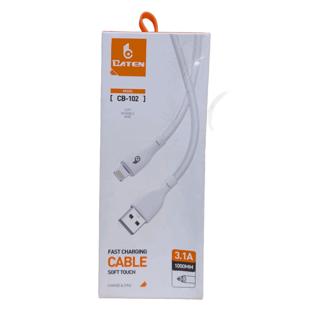 Cable Fast Charging CB-102 Baten Lightning 3.1A