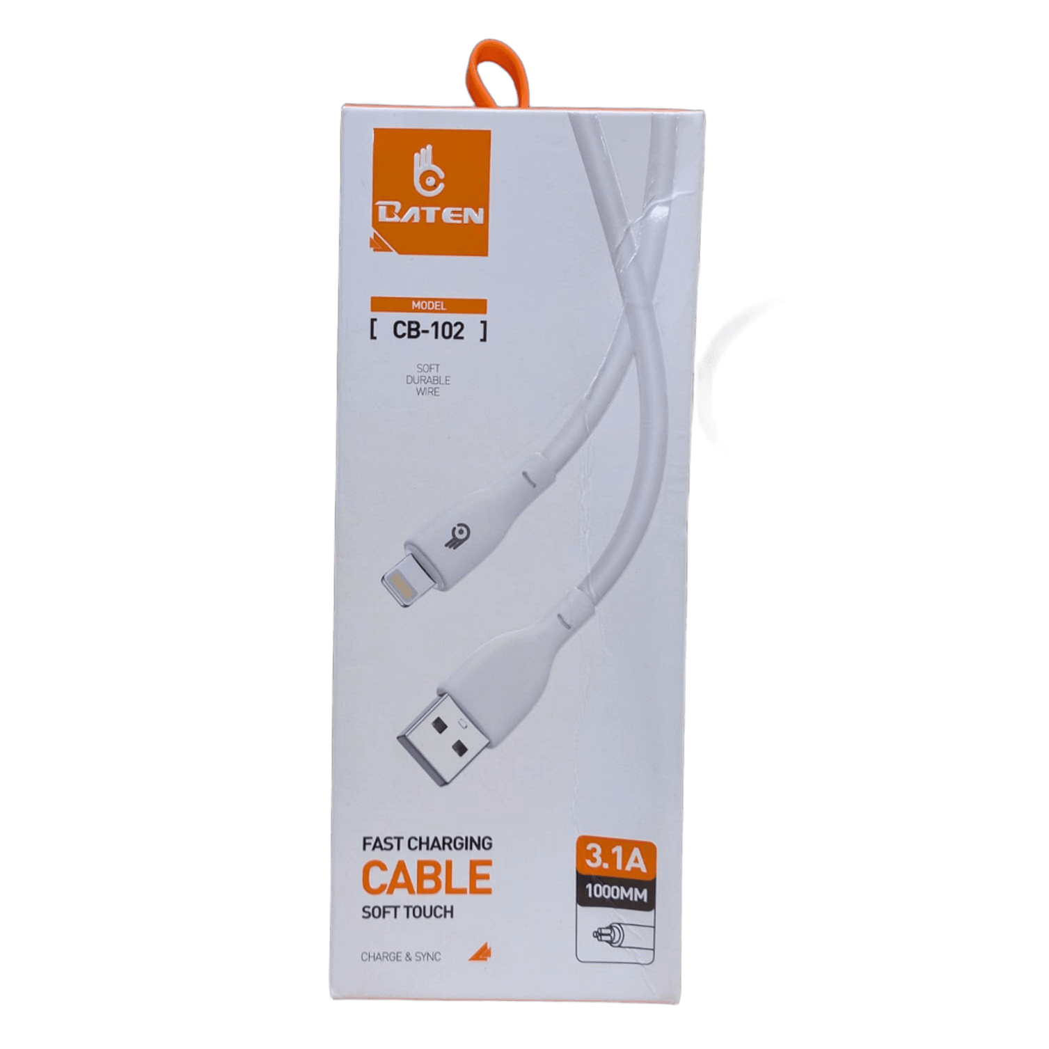 Cable Fast Charging CB-102 Baten Lightning 3.1A