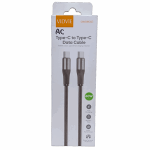 Cable Type-C a Type-C CB4038C&C Vidvie 60W