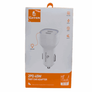 Adaptador Carro CH-101 Baten 2PD 45W Fast Charging