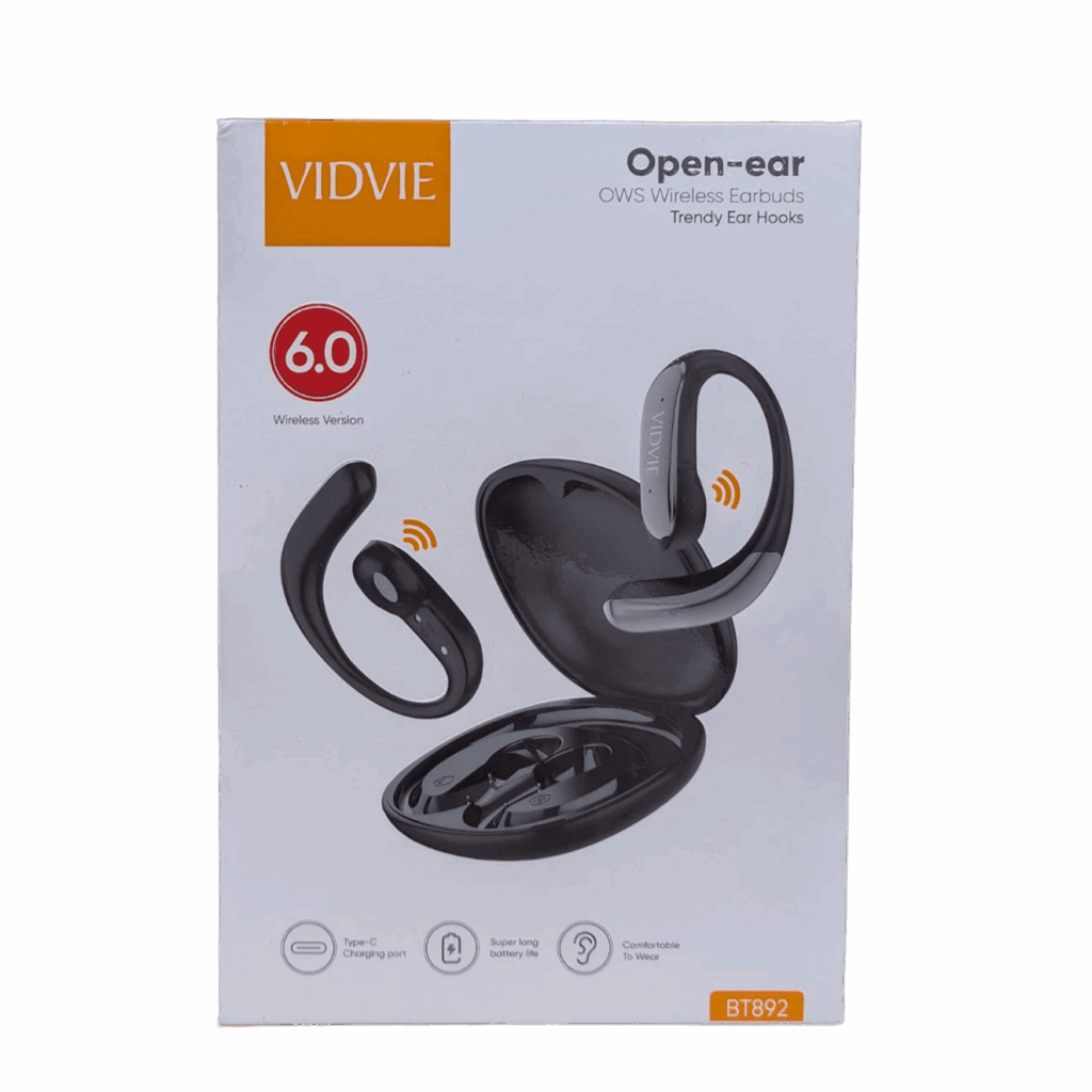 Audífonos Open-Ear OWS BT892 Vidvie Bluetooth 6.0