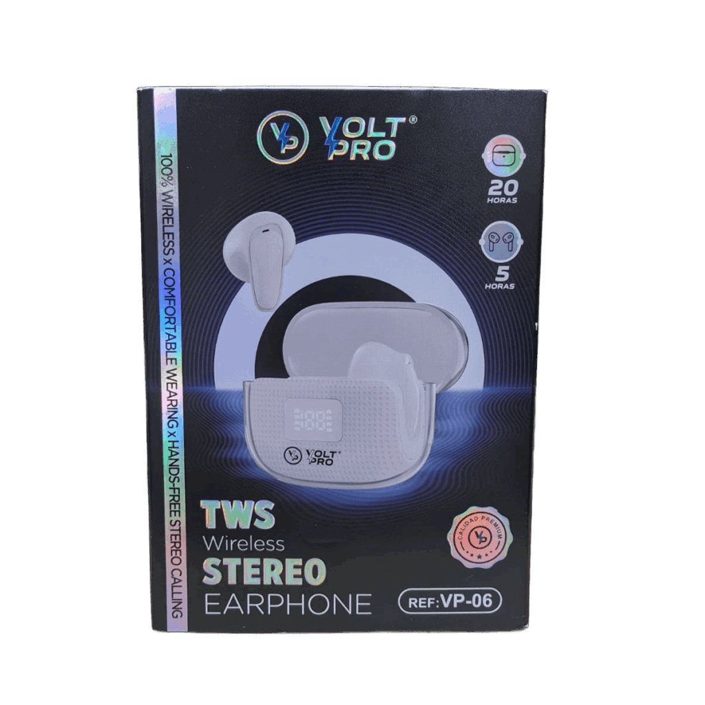Audífonos Inalámbricos Voltpro VP-06 TWS Stereo Earphone