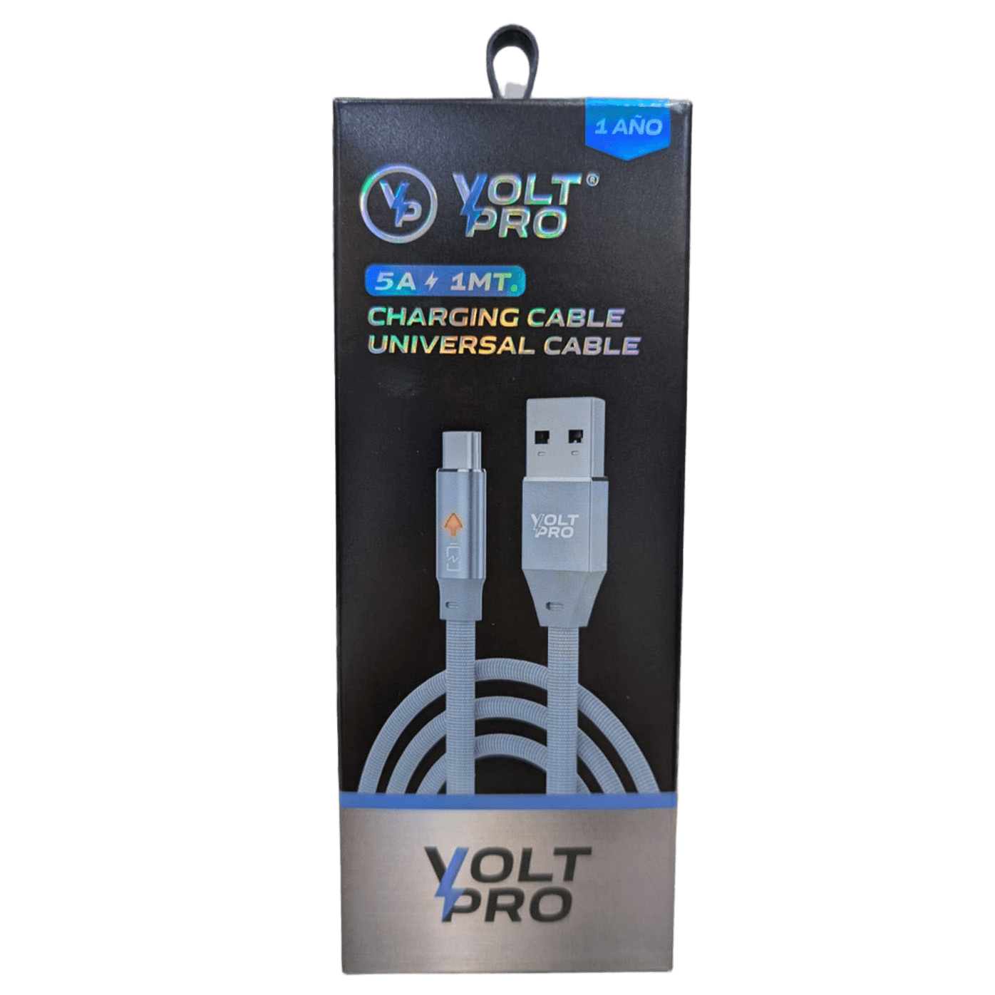 Cable Voltpro USB a USB Tipo C 5A 1 Metro