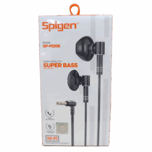 Audífonos Spigen SP-M206 Hi-Fi Super Bass con Micrófono
