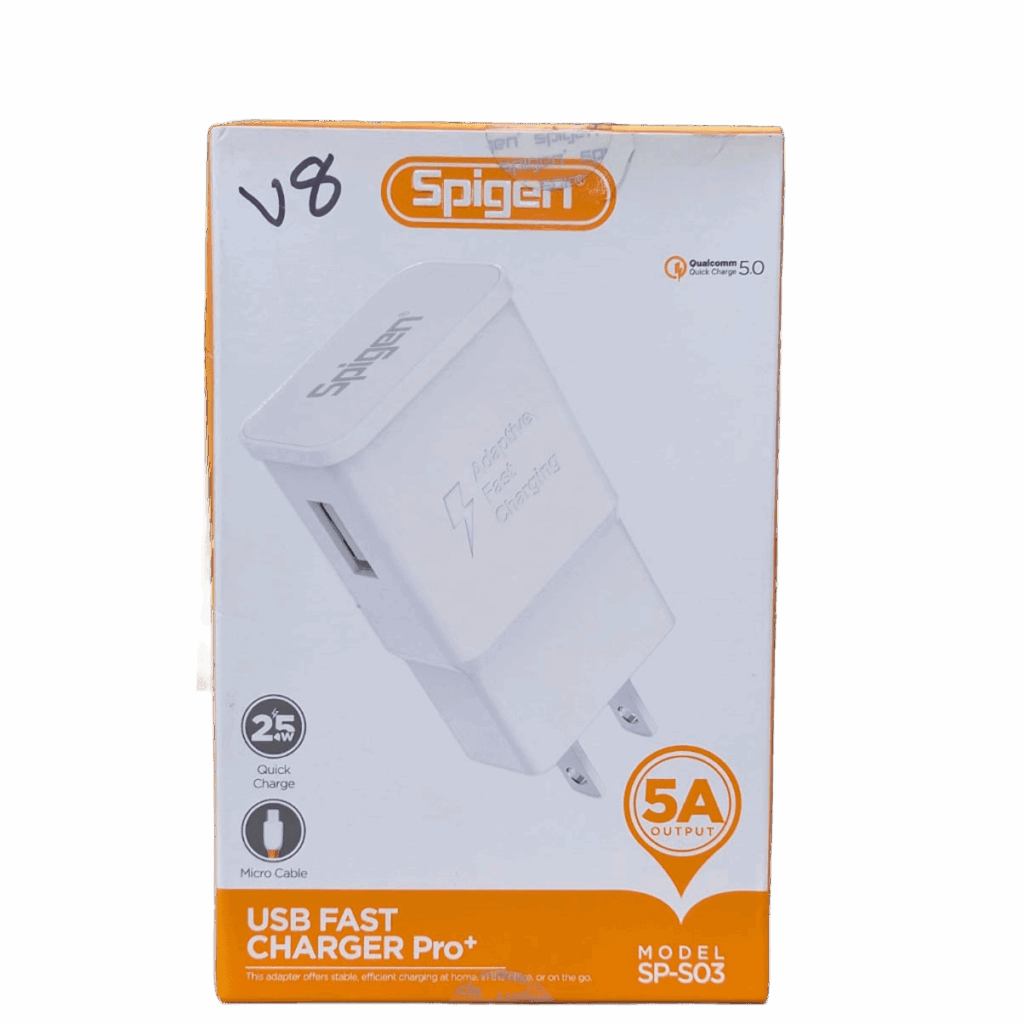 Cargador de Pared Spigen SP-S03 USB Fast Charger Pro+ 25W