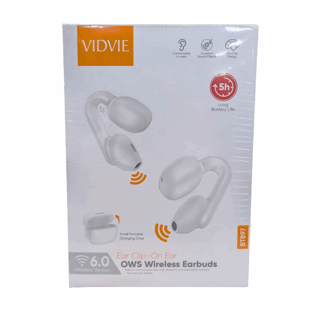 Audifonos Inalambricos Vidvie BT897 OWS Ear Clip-On Bluetooth 6.0
